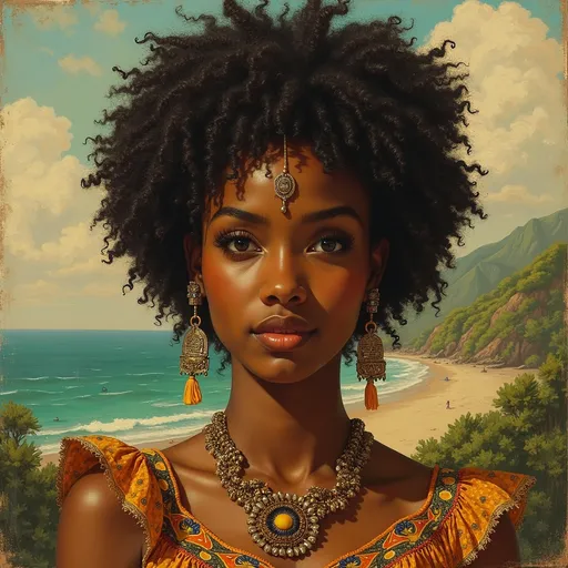 Prompt: create afro-latino images in the diaspora