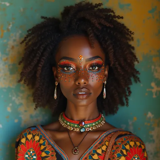 Prompt: create afro-brazilian  images that celebrate the african diaspora