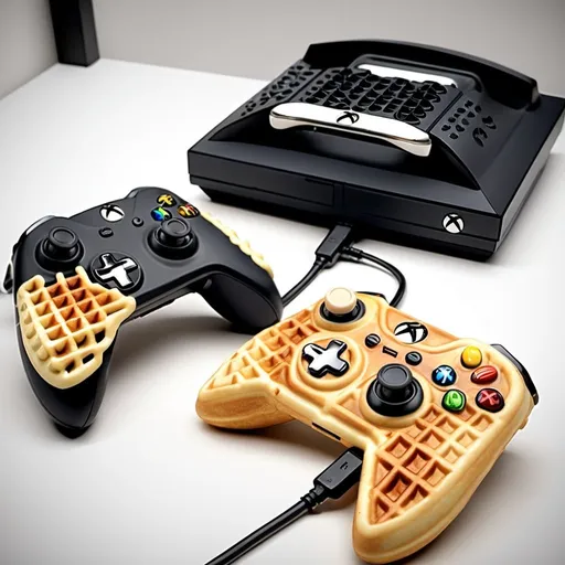 Prompt: xbox waffle controller