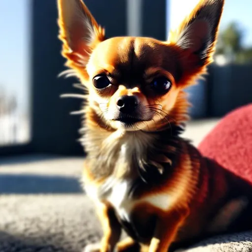 Prompt: chewy the chihuahua
