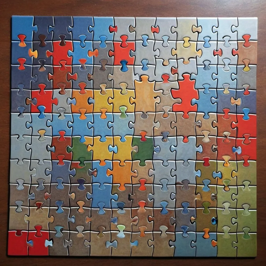 Prompt: Puzzle sin completar
