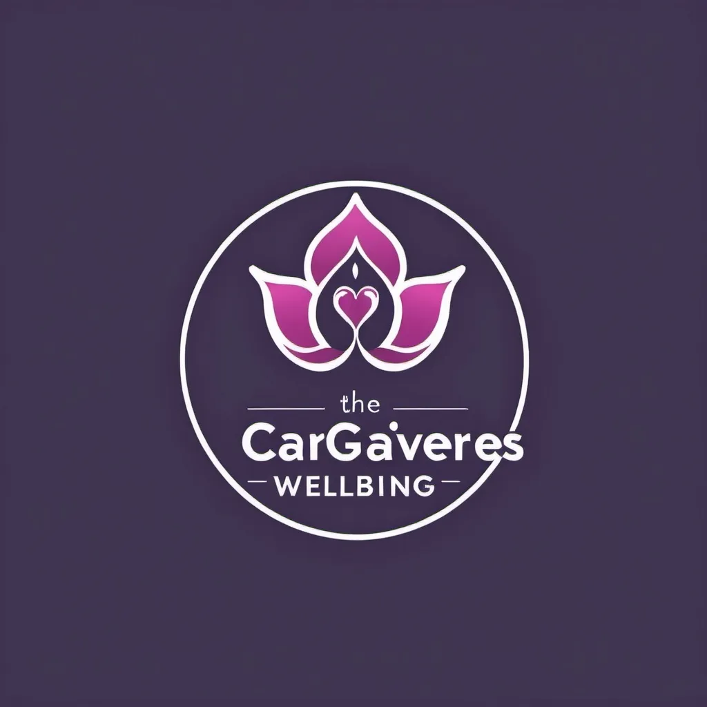 Prompt: Logo for a company for caregivers wellbeing who take care of people with cancer