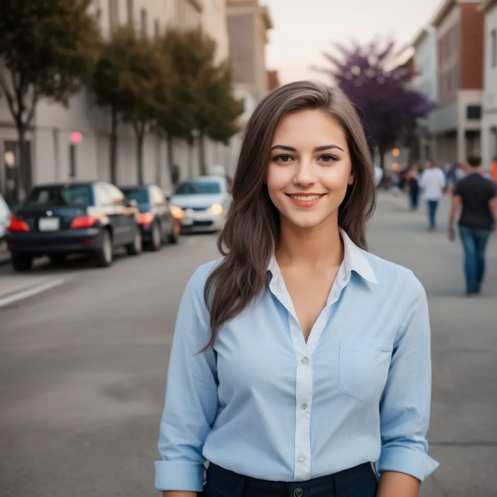 Prompt: Beautiful young Democrat lesbian woman