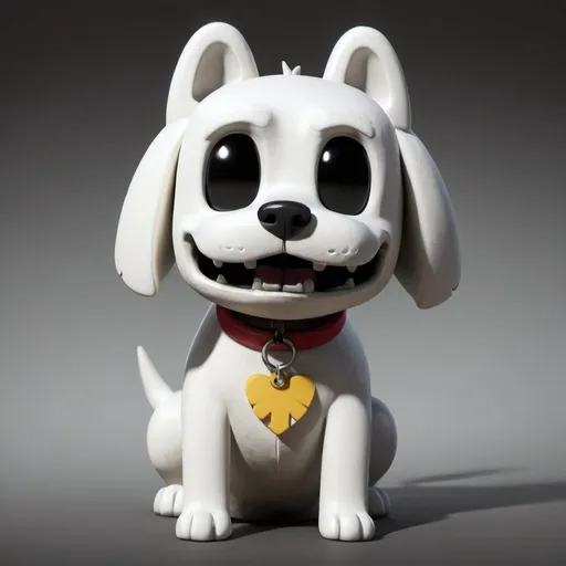 Prompt: The Annoying Dog from Undertale