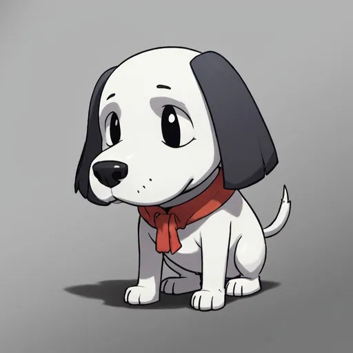 Prompt: Greater Dog from Undertale
