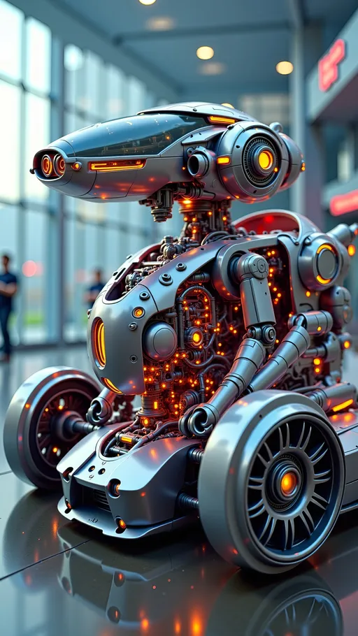 Prompt: CIUDAD PRIME , CUNA DE LA ROBOTICA IMAGEN 12K, ALTA RESOLUCION, 