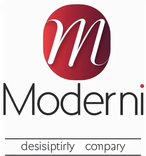 Prompt: Logo for a home design company called Moderi