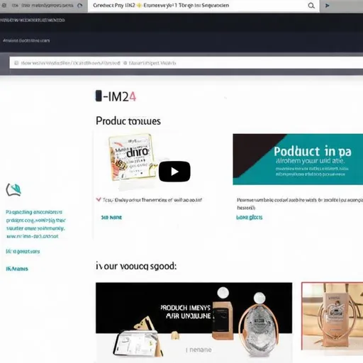 Prompt: create an video for my wordpress ecomerce website, all product are available to this website are advertise banner, some animation, some add and more feature include for good to see your this project 
company name I-M24, website Neame is www.i-m24.com 
