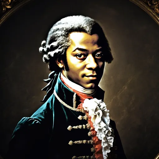 Prompt: black mozart