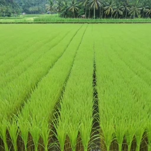 Prompt: a field of rice
