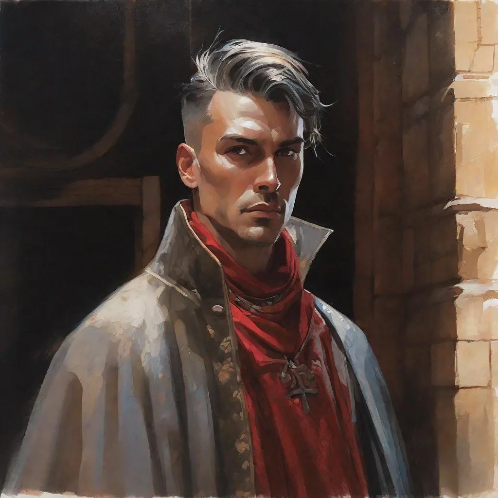 Prompt: "Medieval, fantasy, butcher looking evil, in the style of Jordan Grimmer, deviantart, gouache, hyperrealism, lens flare, flickering light, aetherpunk, deep color"
trending on artstation, in the style of Artgerm, Arthur Suydam, Alex Maleev, Shintaro Kago, Gil Elvgren, Greg rutkowski, dark color palette, amazing shading, masterpiece, 4k, intricate detail

illustration, painting, drawing, art, sketch
