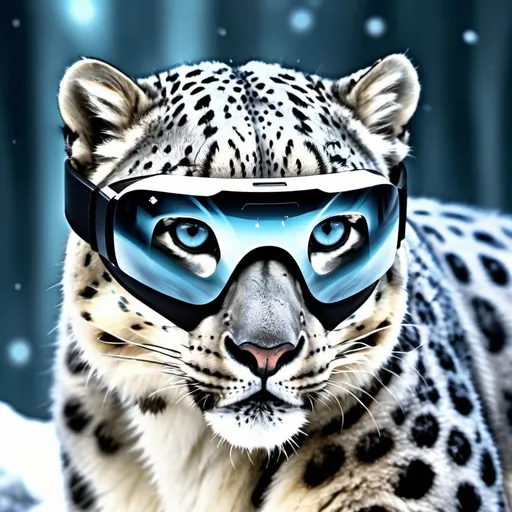 Snow Leopard · Creative Fabrica