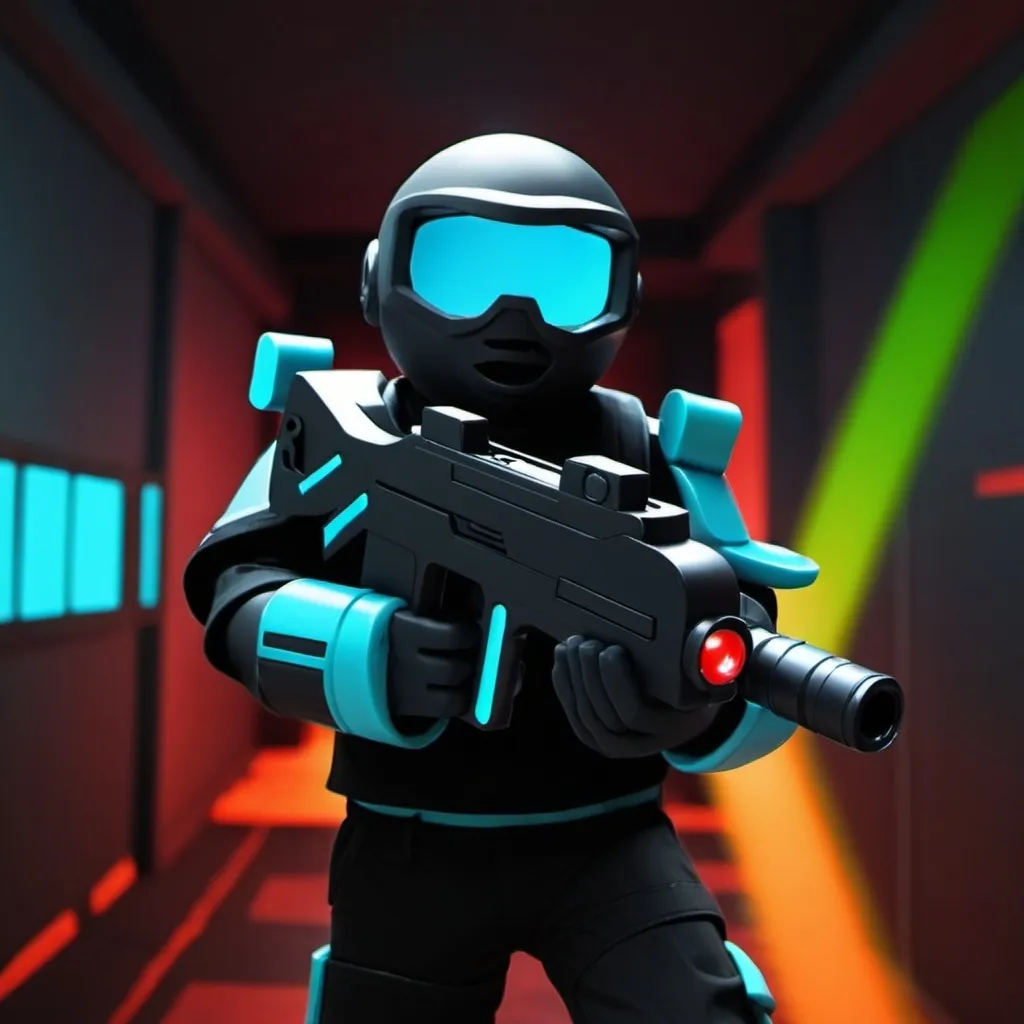 Prompt: lazer tag 2.0 roblox