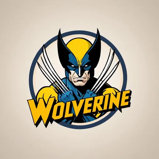 Prompt: Logo for a cosplay business. Name, "All things cosplay". Additionally, make it in retro style with wolverine.