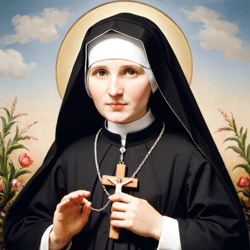 Prompt: St Faustina