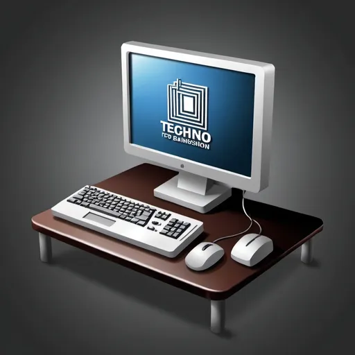 Prompt: make a picture for a computer center name ICON TECHNO INSTITUTE for business of admission in india
