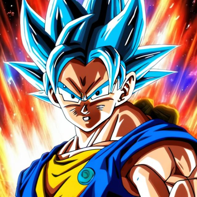 Prompt: Vegito dragon ball legends