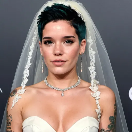 Prompt: halsey getting married