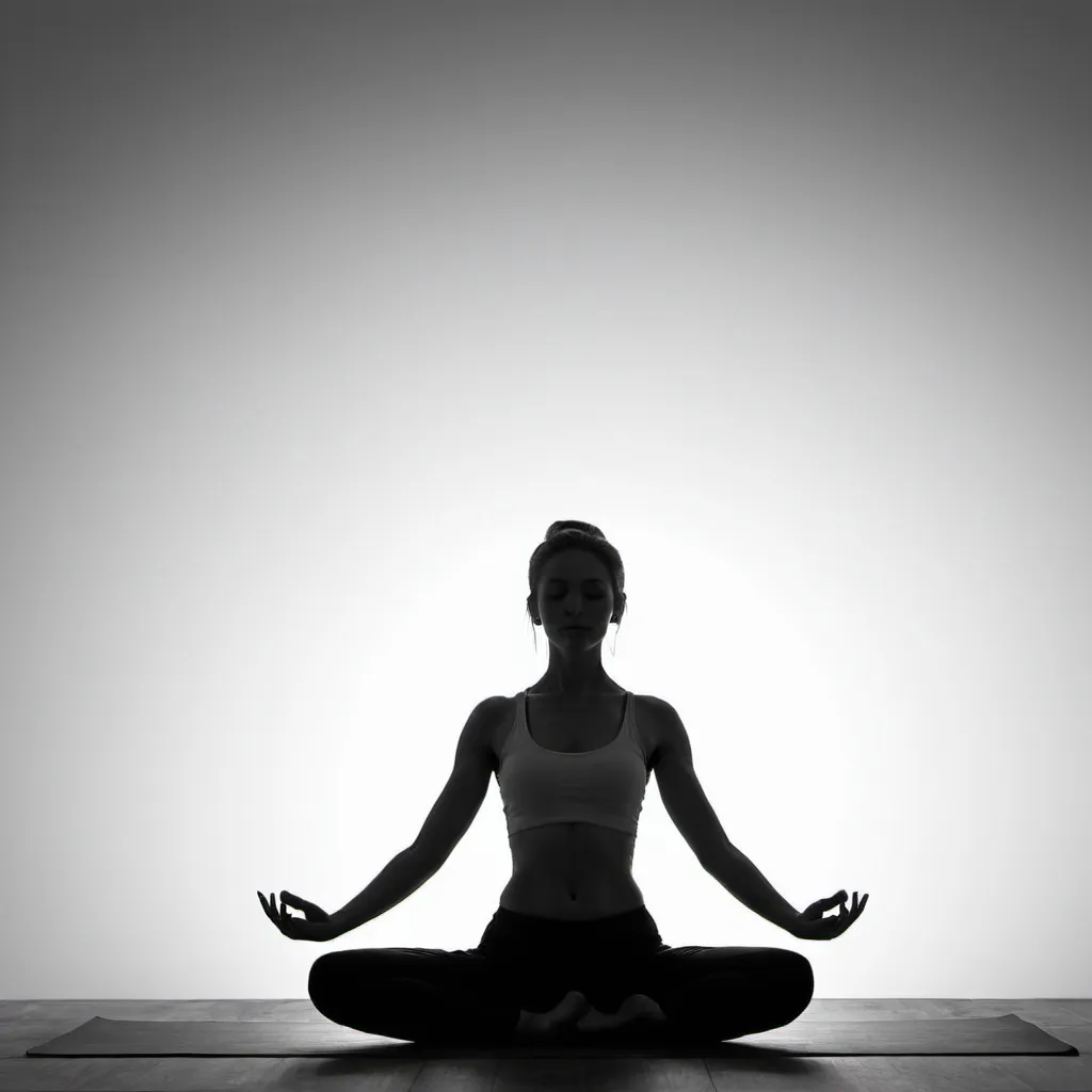 Meditation icon. human meditating in lotus pose. Stock Vector by ©Yusiki  130768498