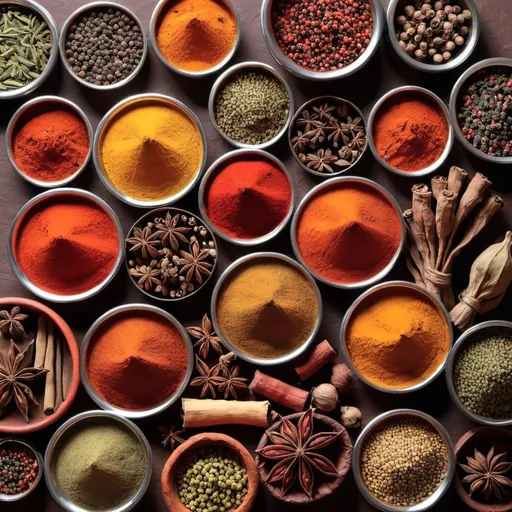 Prompt: indian spices