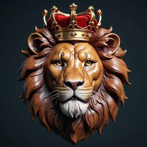 Prompt: Rich colors,intense sharp,8K.3d render.masterpiece, perfect anatomy, 32k UHD resolution, best quality, highly details, realistic photo, professional photography,
emblem, lion, crown.