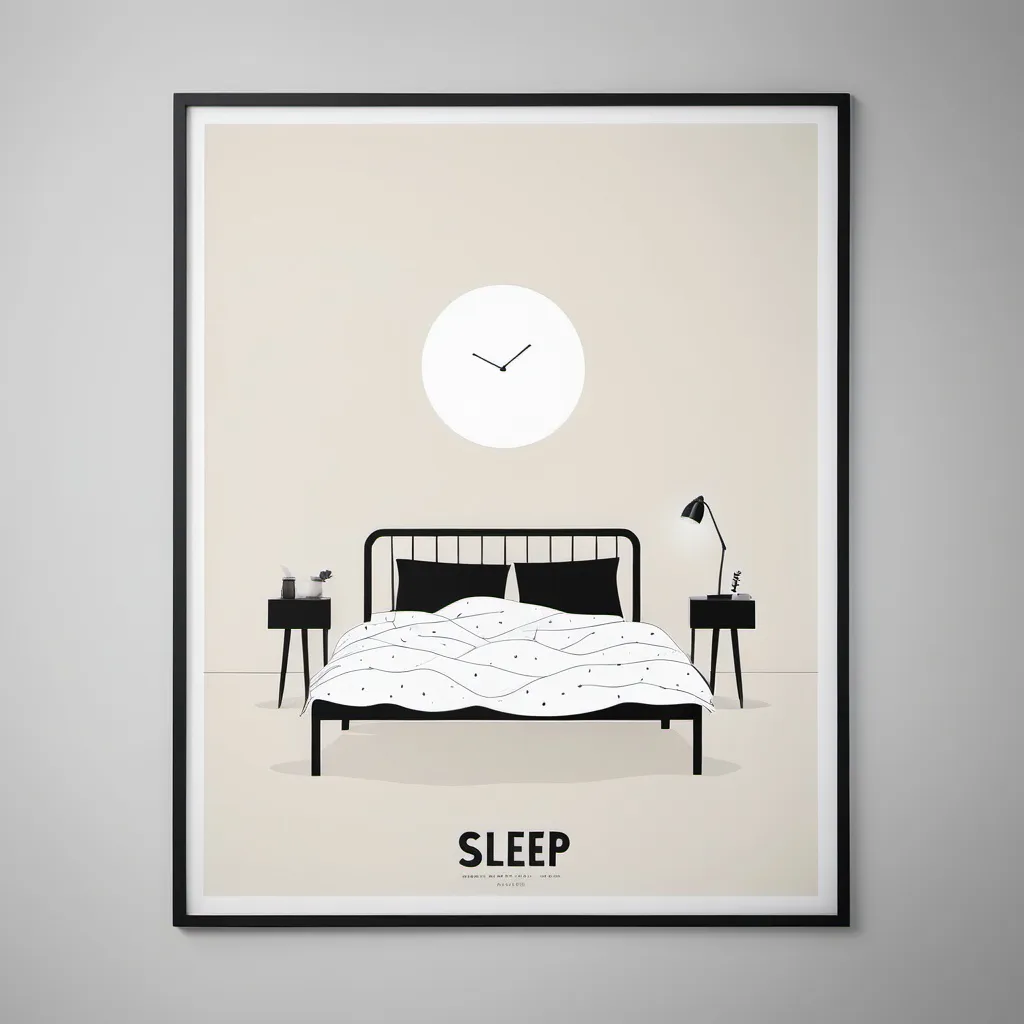 Prompt: Art about sleep in a minimalist way
make it a Poster