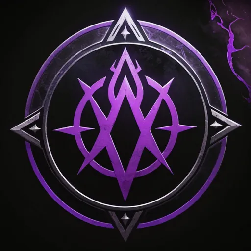 Prompt: Logo for the Black Dawn Coven in the Destiny 2 video game