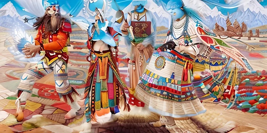 Prompt: Shamans and poets