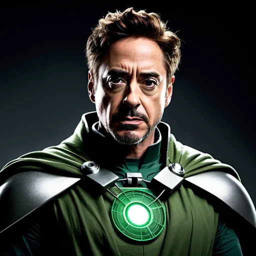 Prompt: robert downey jr. as doctor doom