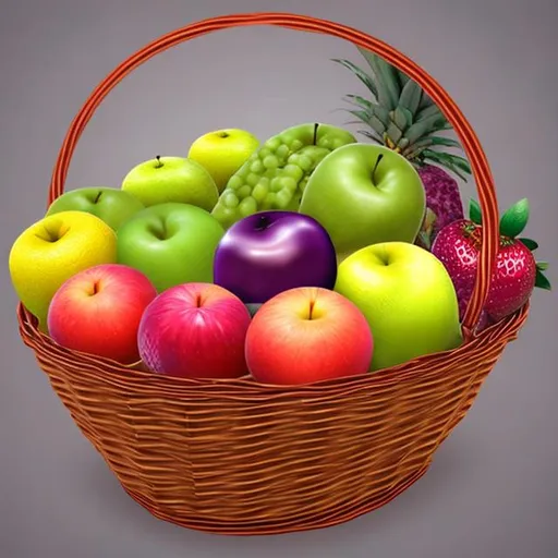 Prompt: Generate Fruit Basket