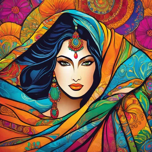 Prompt: (⁠◕⁠દ⁠◕⁠)"Craft a colorfully portrait(⁠◕⁠દ⁠◕⁠) of a mysterious (⁠◕⁠દ⁠◕⁠)woman draped(⁠◕⁠દ⁠◕⁠) in flowing fabrics, (⁠◕⁠દ⁠◕⁠)surrounded(⁠◕⁠દ⁠◕⁠) by a surreal(⁠◕⁠દ⁠◕⁠) garden of oversized(⁠◕⁠દ⁠◕⁠), luminescent flowers. (⁠◕⁠દ⁠◕⁠)Use fractal (⁠◕⁠દ⁠◕⁠)and watercolor ,vibrant,(⁠●⁠’⁠3⁠)⁠♡⁠(⁠ε⁠`⁠●⁠)techniques to(⁠◕⁠દ⁠◕⁠) produce
(⁠◕⁠દ⁠◕⁠)an ultra HD artwork."(⁠◕⁠દ⁠◕⁠), perfect composition(⁠◕⁠દ⁠◕⁠), beautiful detailed intricate insanely(⁠◕⁠દ⁠◕⁠) detailed octane render trending(⁠◕⁠દ⁠◕⁠) on artstation, 8 k artistic photography,(⁠◕⁠દ⁠◕⁠) photorealistic concept art(⁠◕⁠દ⁠◕⁠), soft natural volumetric cinematic perfect light,(⁠◕⁠દ⁠◕⁠) chiaroscuro, award(⁠◕⁠દ⁠◕⁠) - winning photograph, (⁠◕⁠દ⁠◕⁠)masterpiece, oil on canvas, raphael, caravaggio, (⁠◕⁠દ⁠◕⁠)greg rutkowski,(⁠◕⁠દ⁠◕⁠) beeple, beksinski, giger(⁠◕⁠દ⁠◕⁠)