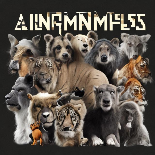 Prompt: animals
