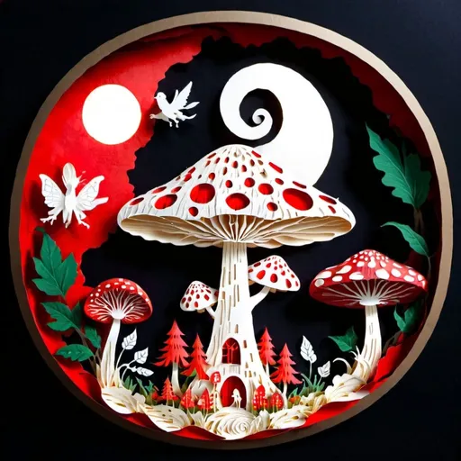 Prompt: Mushroom esoteric 