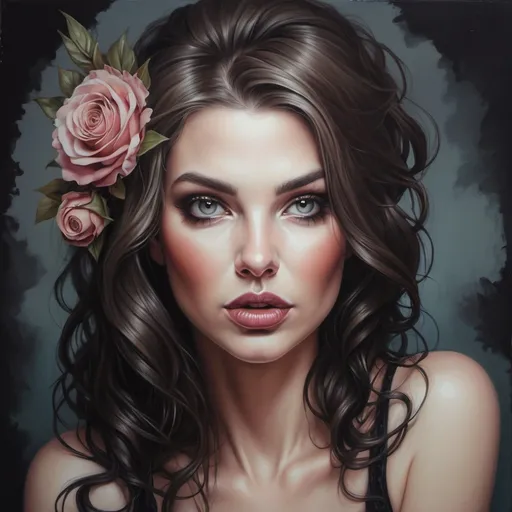 Prompt: tanya lorraine lane art