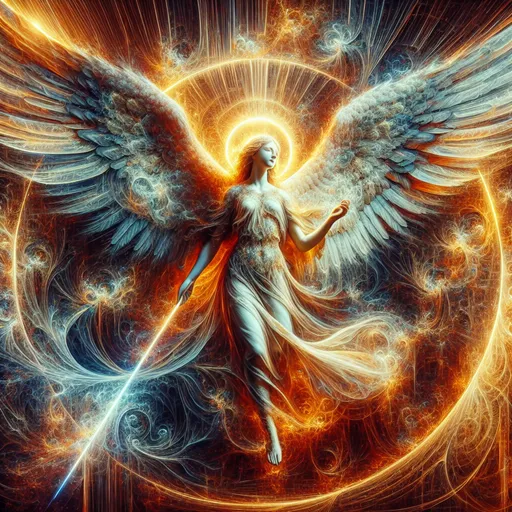 Prompt: (hyper-realistic) Angel Raphael
full, All manners of healing, highly detailed and textures showcasing angelic surfaces, reflecting light in a dynamic ambiance, futuristic , ultra-detailed and immersive, capturing the complex in a vivid, awe-inspiring composition.

