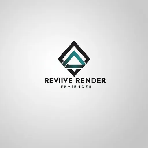 Prompt: create a modern minimalist logo for brand named "revive and render" 