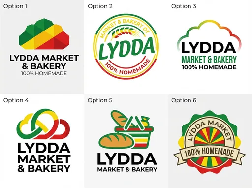 Prompt: I need you to redesign the logo to make it look modern and attractive. Use Ethiopian flag colors to the logo. Provide me 6 options to choice from