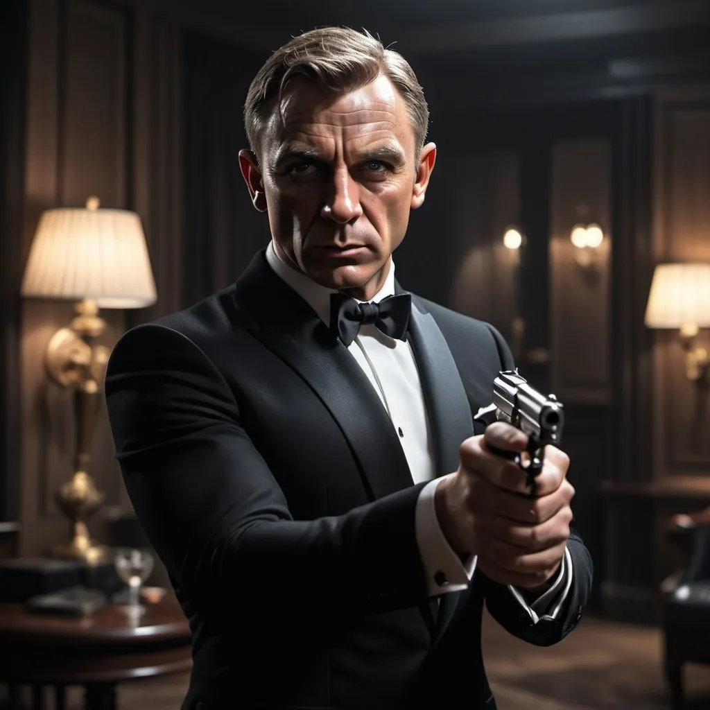 Prompt: Make an image of james bond 