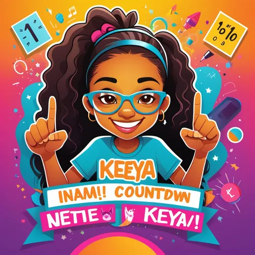 Prompt: create a unique poster for Keeya. Remember to use bright colors, bold fonts, and a playful design to make the poster visually appealing and motivating for a teenager.


"Keeya's Class 10 Exam Countdown!"
"Get Ready to Rock the Boards, Keeya!"
"Shine Bright, Keeya! You Got This!"
"Believe in Yourself, Keeya! You Are Amazing!"
"Success is Just Around the Corner, Keeya!"
