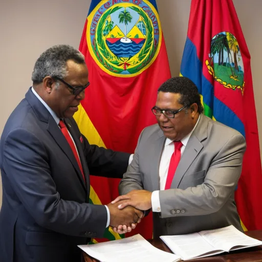 Prompt: A dispute arises between two CARICOM countries, and Belize believes its rights under the Revised Treaty of Chaguaramas have been violated. The case seeks a final resolution.