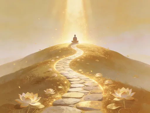 Prompt: enlightment path
