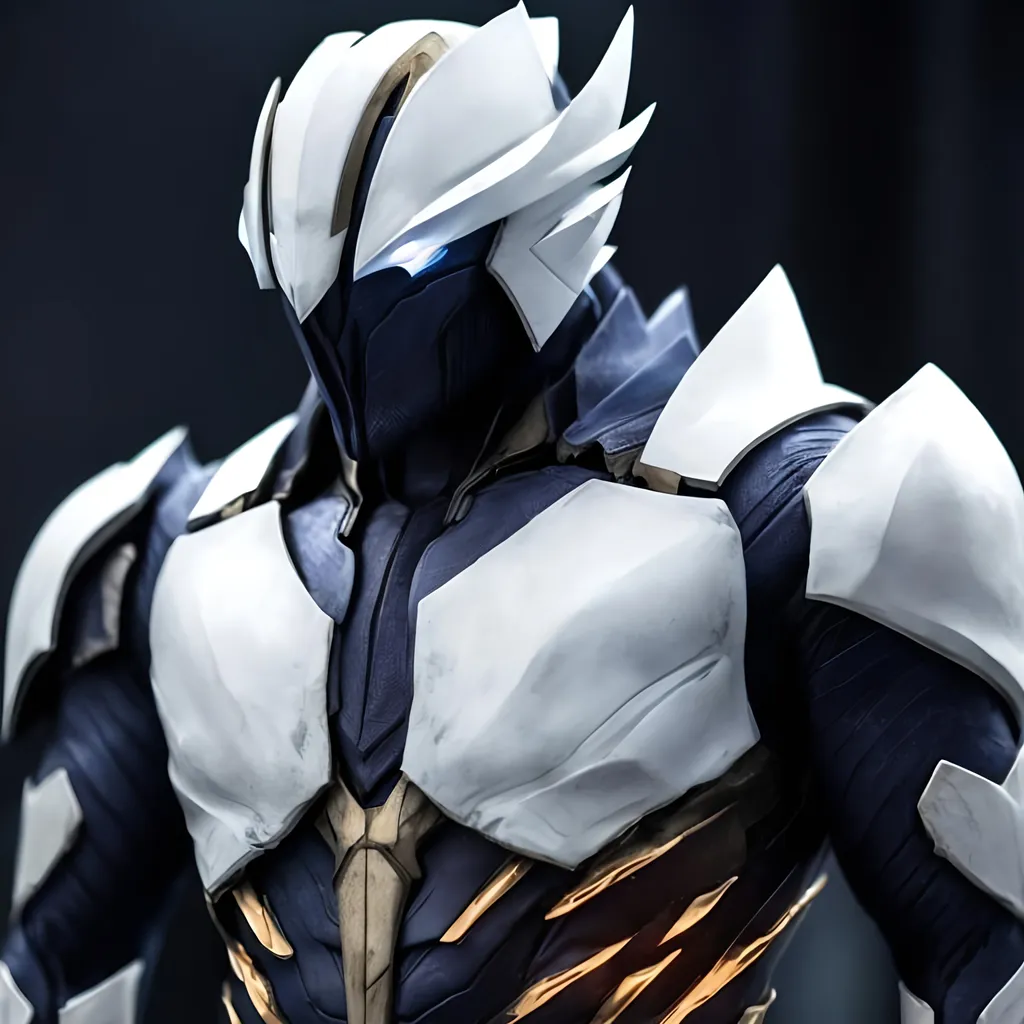 Prompt: Savitar the god of speed white suit all colors crystal on his armor
