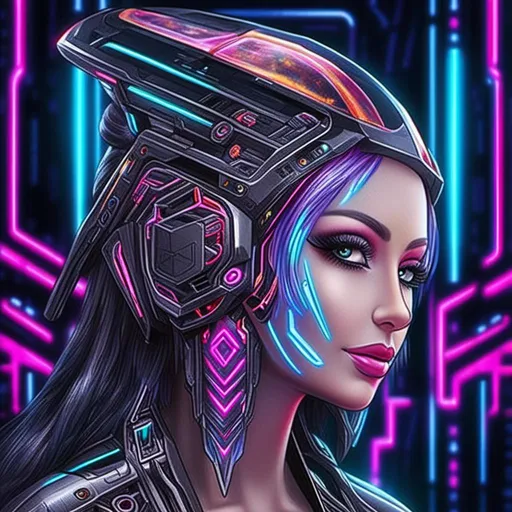 Prompt: Futuristic-sci-fi illustration of a <mymodel>, sleek and futuristic design, metallic finish, glowing neon accents, high-tech features, detailed intricate patterns, top-notch quality, highres, ultra-detailed, futuristic-sci-fi, metallic finish, glowing neon, high-tech, professional, atmospheric lighting