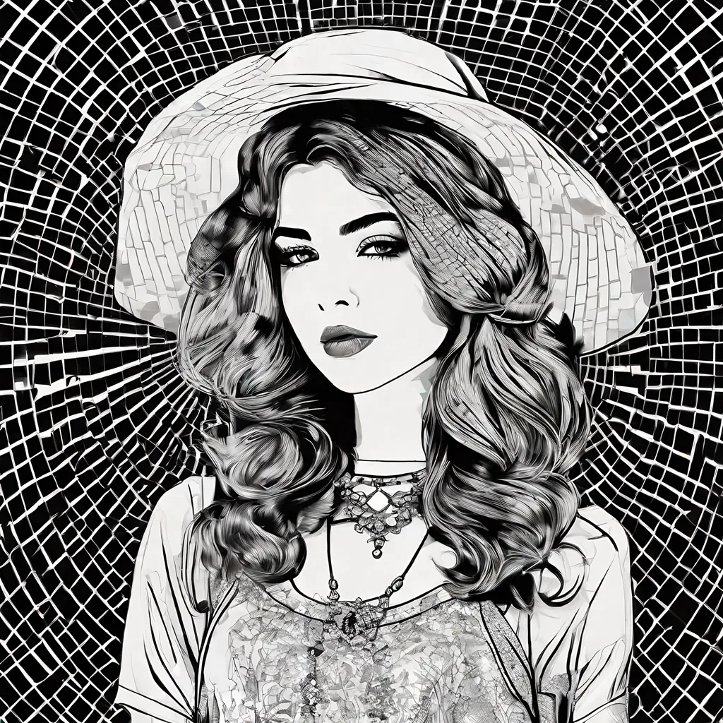 Prompt: little miss muffet photonegative refractograph fashion graphic design, halftone photo effect, in the style of T-shirt graphic designs, boho brutalism, minimalist, retrofuturism, fairycore, princesscore, Hypebeast, #graphx, trending on behance