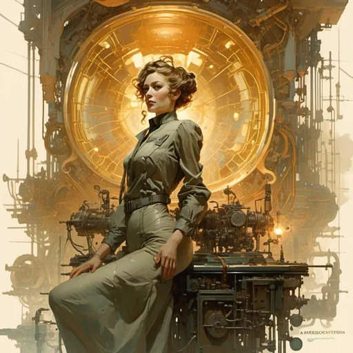 Prompt: A <mymodel> concept art

, a stunning Alphonse  Mucha masterpiece in retro-futuristic dieselpunk artstyle by Anders Zorn and Joseph Christian Leyendecker 

, neat and clear tangents full of negative space 

, ominous dramatic lighting with macabre somber shadows and highlights enhancing depth of perspective and 3D volumetric drawing

, colorful vibrant painting in HDR with shiny shimmering reflections and intricate detailed ambient occlusion