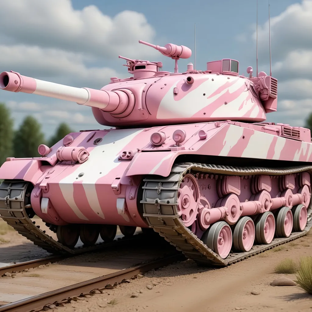 Cheap LOZ 1118 Army Military Pink Heart Attack Tank Queen Vehicle