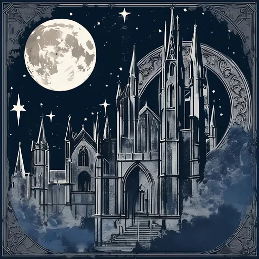Prompt: moonnight blotada, medieval grunge