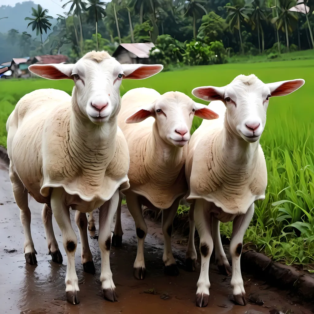 Prompt: Tentu, berikut adalah cerpen tersebut dalam bahasa Melayu:

---

**Di Sebalik Bukit**

Pagi itu, matahari baru sahaja terbit di sebalik bukit ketika Budi, seorang gembala kambing, bangun dari tidurnya. Dengan pantas, dia merapikan peralatan dan menggiring kambing-kambingnya keluar dari kandang. Hari ini, dia merancang untuk menggembala ke lereng bukit yang lebih jauh, dengan harapan menemui rumput yang lebih segar untuk ternakannya.

Dengan tongkat kayu di tangan, Budi menuntun kawanan kambingnya melalui jalan setapak yang berkelok-kelok. Di sepanjang jalan, dia bersiul perlahan, menikmati keindahan alam dan kicauan burung yang bersahutan. Kambing-kambingnya kelihatan gembira, melompat-lompat dan sesekali berhenti untuk memakan dedaunan.

Apabila mereka sampai di lereng bukit, Budi menemui padang rumput yang luas dan hijau. Dia duduk di bawah pokok besar, memerhatikan kambing-kambingnya yang sibuk meragut rumput. Sesekali, dia memeriksa setiap kambing untuk