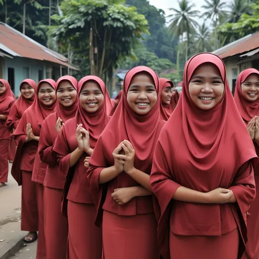 Prompt: (dunia penuh kebahagiaan), (makhluk hidup bahagia), (kasih dan cinta), (kedamaian merata), pemandangan menakjubkan, suasana harmonis dan ceria, fusi warna cerah, sinar matahari lembut, atmosfer positif, latar belakang taman bunga indah, ciri-ciri duniawi yang ideal, perasaan bahagia dan kontemplatif, (ultra-detailed), (high quality).