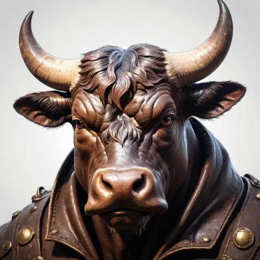 Prompt: Dracozolt in bull art style